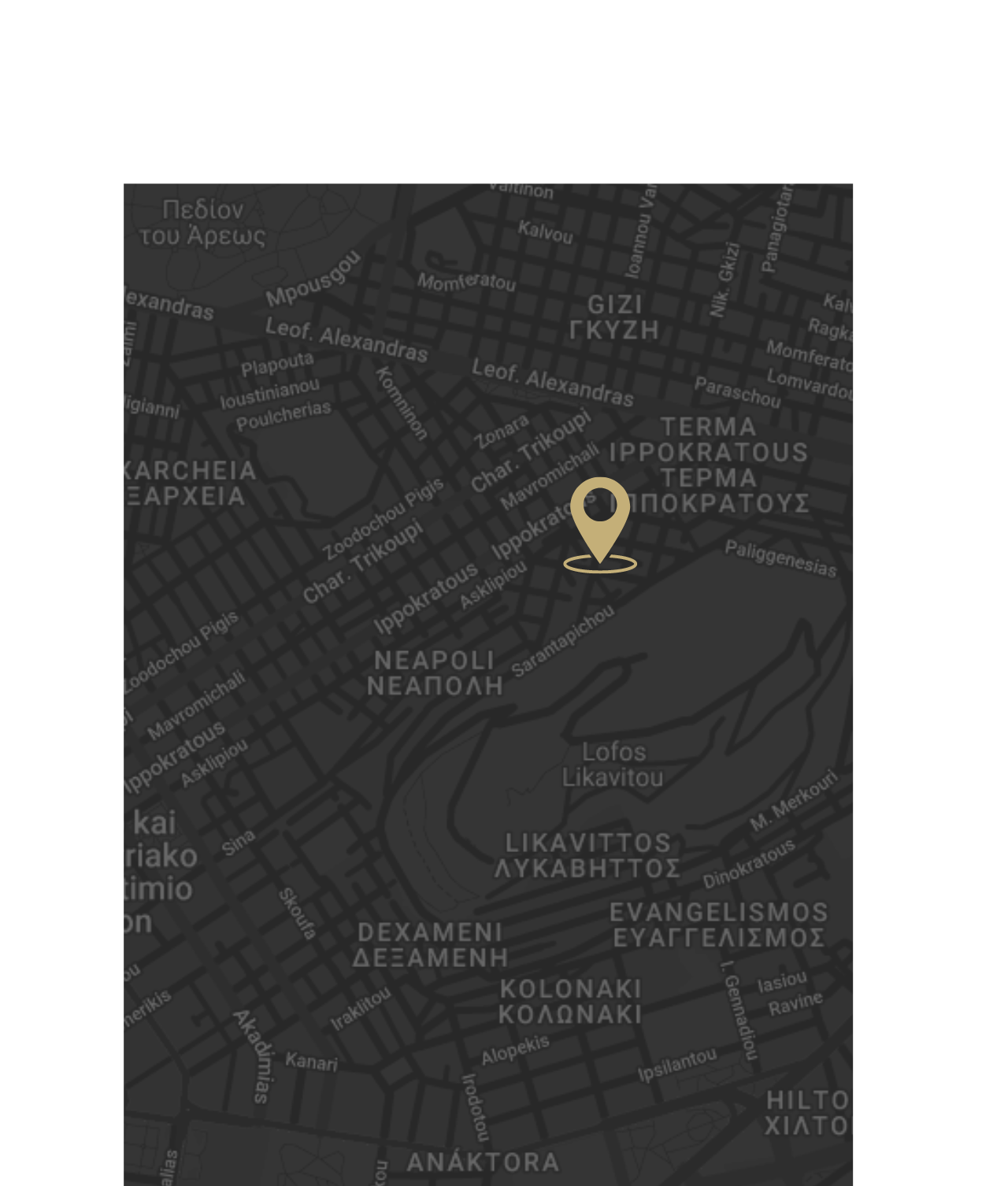 Lycabettus High Rise Luxury Residences Map